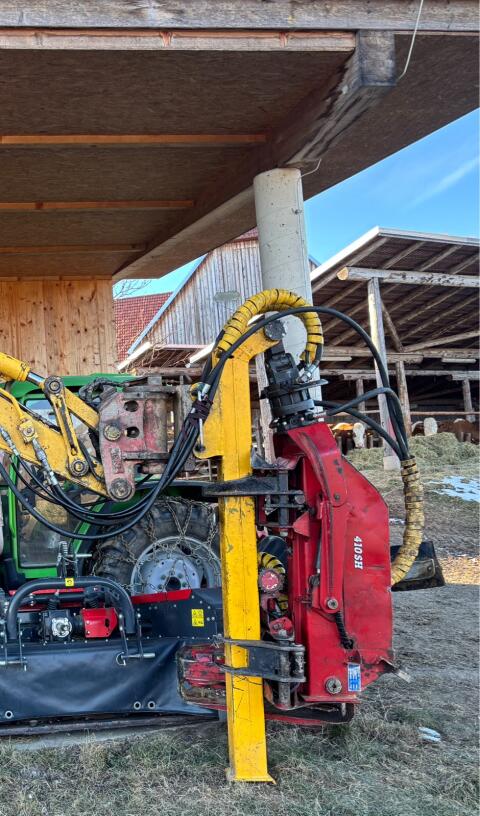 Greifersägenrotator + Schreitfuß