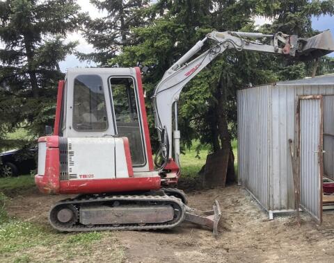 Takeuchi 2,5 t TB025 Midibagger Minibagger Bagger Neuson Volvo