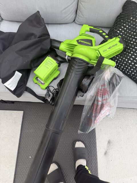 Greenworks Laubbläser/Sauger 40 V