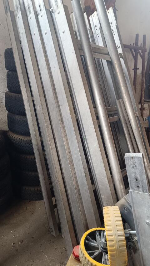 Schrägaufzug el., zerlegbar, 150 kg Tragkraft