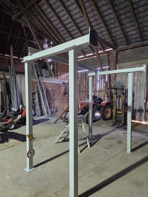 Eisenrahmen für Batterientausch