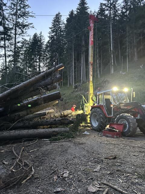 Vst Wanderfalke Seilkran Seilbahn mit MM Sherpa 1,5 U
