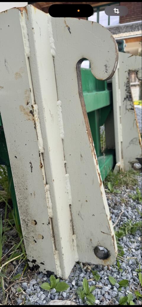 Koppelhaken Volvo Zettelmeyer 30x40x465