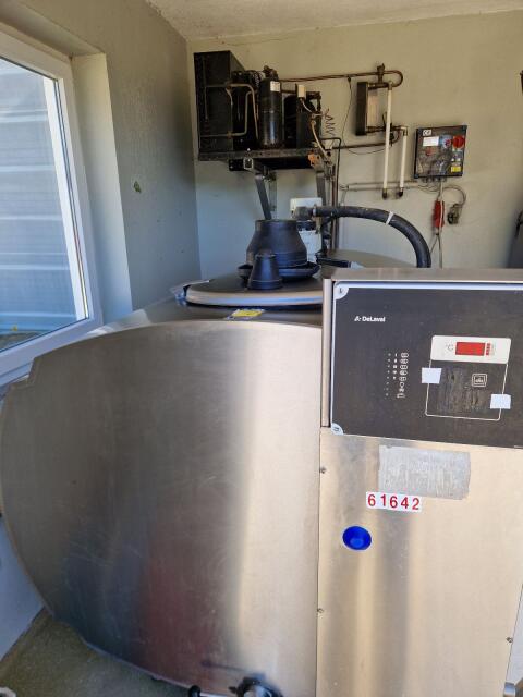 Milchtank Delaval 1.300 DX/CE