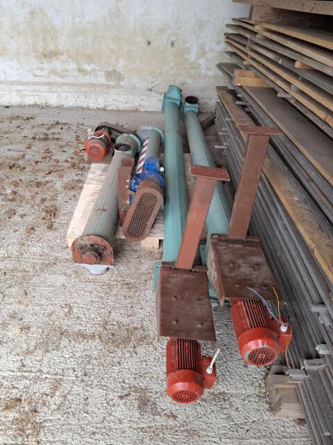 Schnecken verschiedene Längen für Getreide