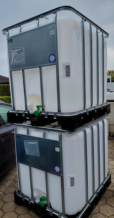 IBC Wassercontainer NEU 1.000 l (Zustellung möglich)