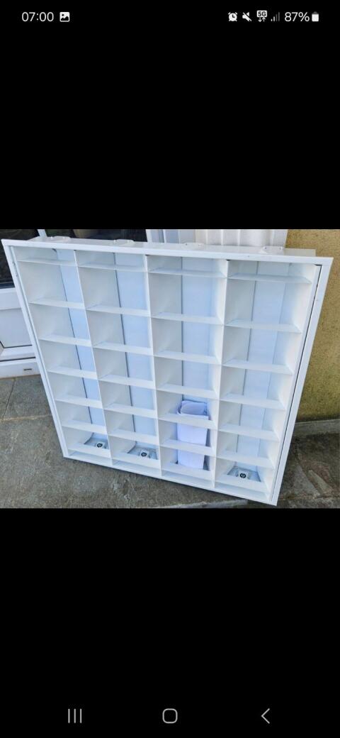 Einbaurasterleuchten Firma Ridi ECALUX-E 418 RW-IND