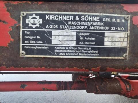 Miststreuer Kirchner T40
