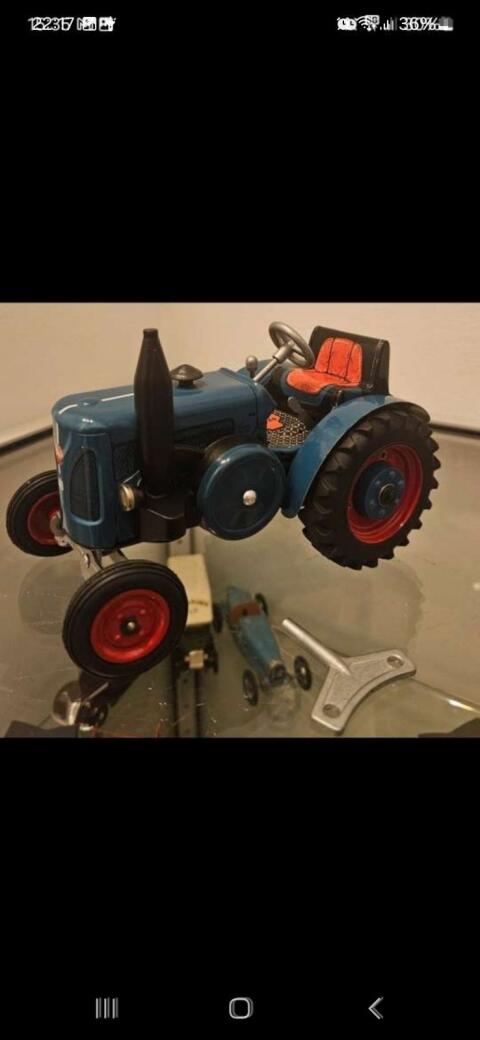Lanz Blechspielzeug Traktor