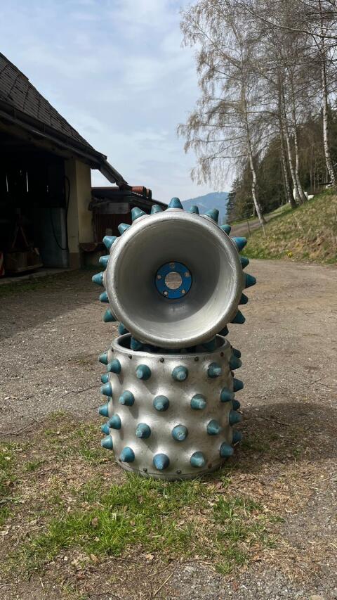 Brielmaier Stachelwalzen Alu 4-reihig