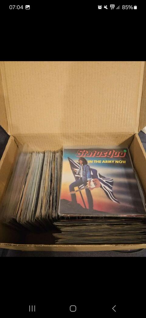 Vinyl Single Platten Konvolut