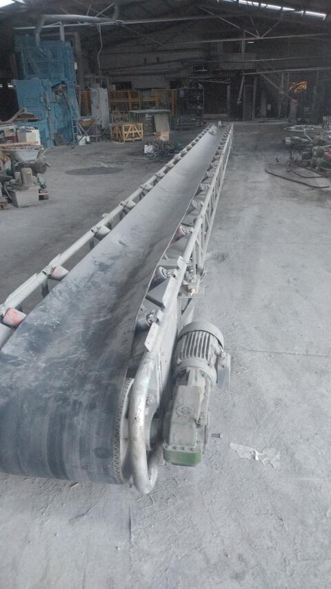 Förderband 18,6 m, 640 mm, Schwerlast, ideal für Sand/Kies