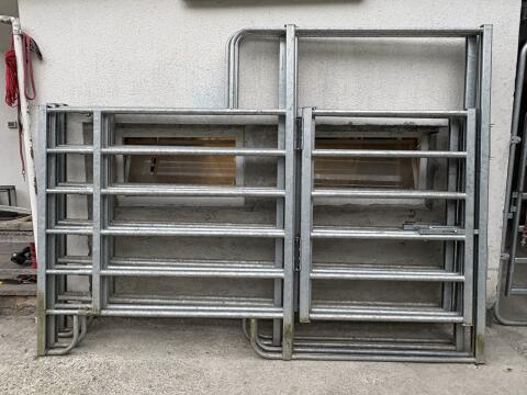GROWI Weidepanel Comfort-Line mit Tor (4 Stk.)