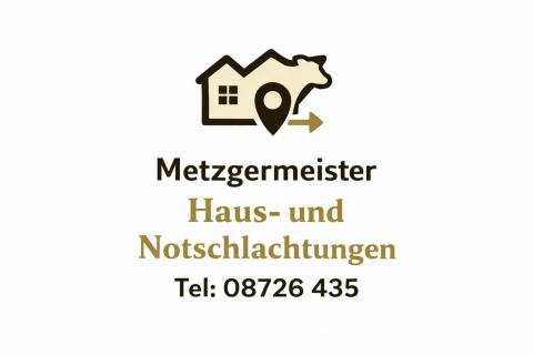 Hausschlachtung von Rind, Schaf, Ziege
