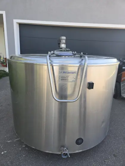 Milchtank Delaval RFT 1400