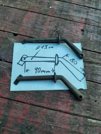 Klappbolzen Hagedorn Ladewagen