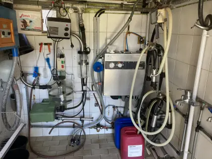 Westfalia Rohrmelkanlage, Zubehör, Milchtank 320 und 220 l