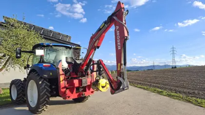 A Moser Kombikran 4.000 / Rückekran / Bagger