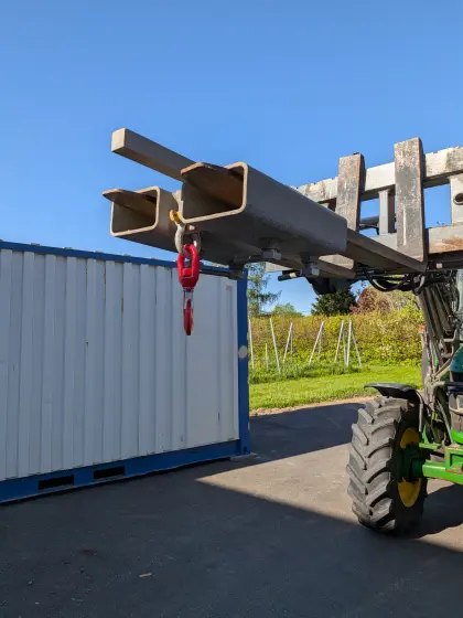 Lasthaken für Gabelzinken