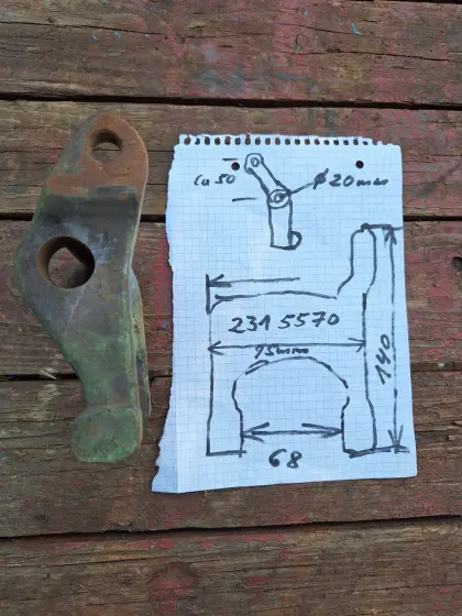 Gebrauchte Ausrückgabel