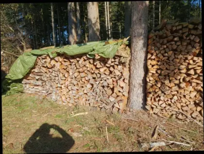 Brennholz Fichte und Tanne