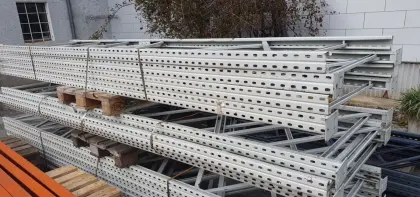 Billig! Palettenregal, Schwerlastregal, 8,4 LFM, gebraucht