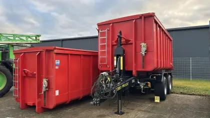 Pronar T2851 Hakenlift mit 2 Containern