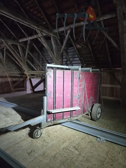 Viehwagen Rinder Pferde Transport