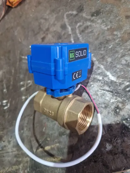 2 Stk. Motorkugelhahn