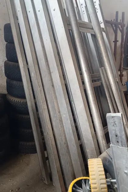 Schrägaufzug el., zerlegbar, 150 kg Tragkraft