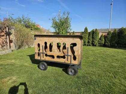 Mobile Heuraufe Raufe