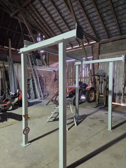 Eisenrahmen für Batterientausch