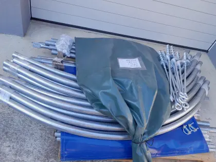 Steinbock Weidezelt 6 x 3,6 m neu, 20% billiger, 50 mm Rohre