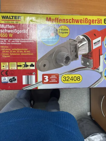 Muffenschweißgerät 650 W
