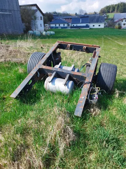 Lkw-Anhänger Rahmenteil mit luftgefederter Achse