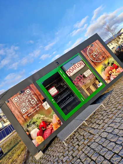 Verkaufscontainer, Dorfladen