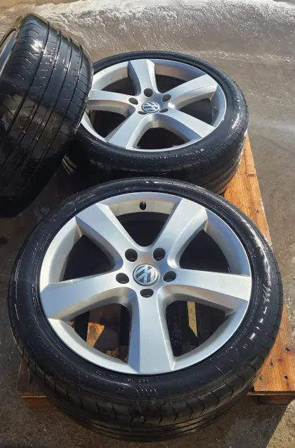 4x Sommerkomplettrad 275/40 R20 VW Touareg