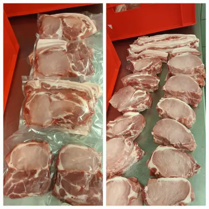 Natur-gefüttertes Stroh Schwein