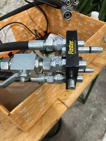 Multischlauchkuppler Ober- und Unterteil MSK 15l mit E-Teil