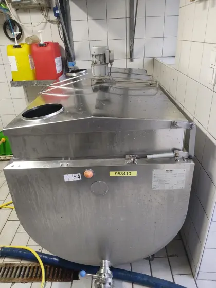 Milchwanne inkl. Kühlung