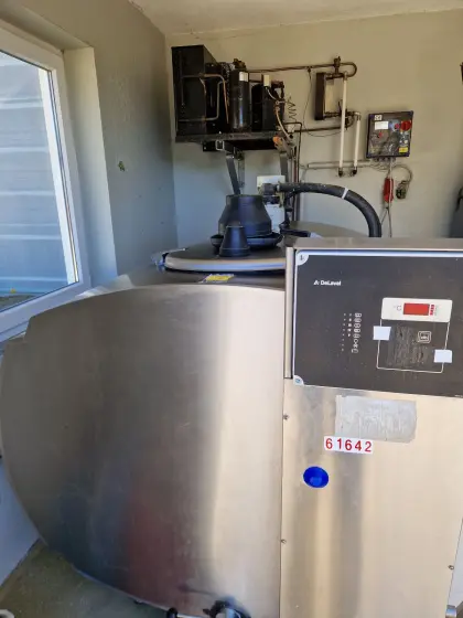 Milchtank Delaval 1.300 DX/CE