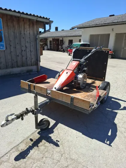 Anhänger Motormäher