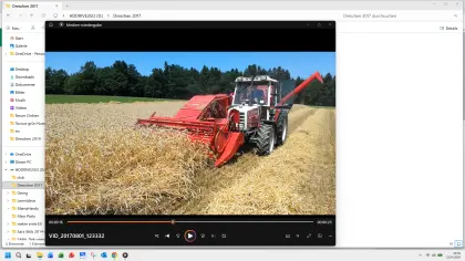 Anbaumähdrescher JF MS 90