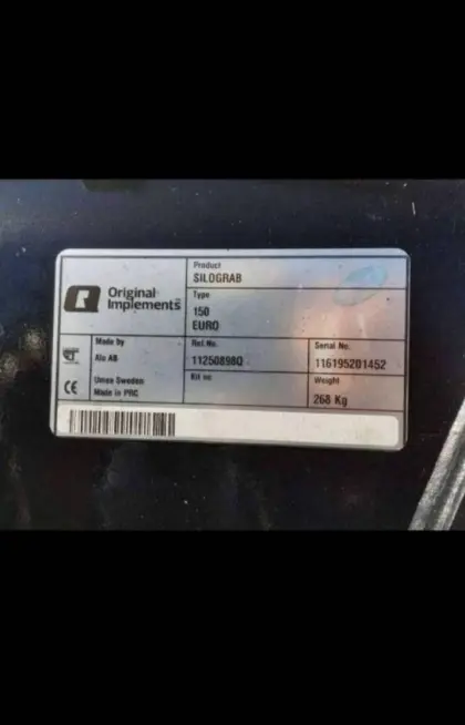 Silograp 1,40 m, Krokogebiss