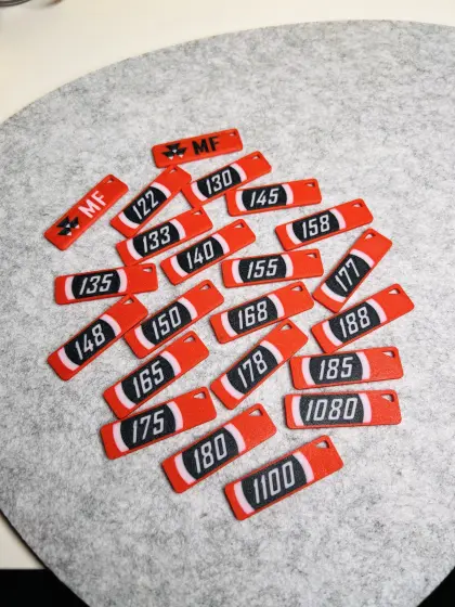 Massey Ferguson Schlüsselanhänger