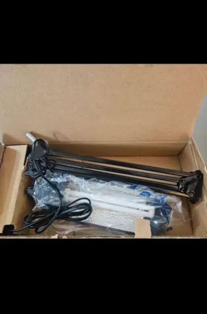 Vintage verstellbare Osram Tischleuchte Tischlampe Dulux