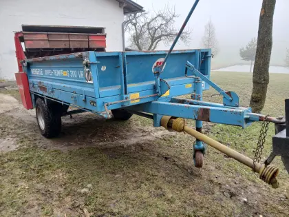 Verkaufe Miststreuer Mengele Doppeltrumpf S 300 VR