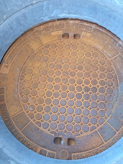 Schachtabdeckung B125 ohne Ventilation