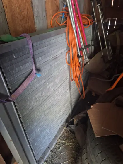 Heubelüftung Warmluft