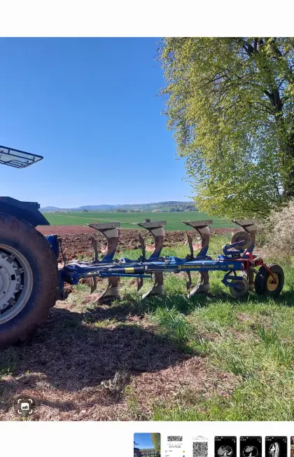 Överum Excelsior Volldrehpflug 4 Schar